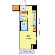 クレヴィスタ蒲田の間取り画像