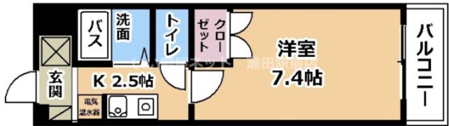 ドミトリーユーの間取り画像