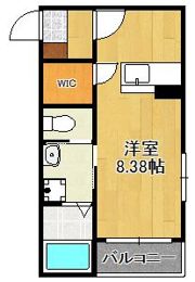 BRAVE BASE 神正町 A棟の間取り画像