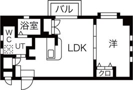 ビュークレスト水前寺5丁目の間取り画像