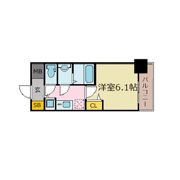 プレサンス新大阪ザ・シティの間取り画像