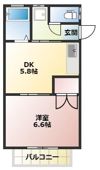 ラ・グランブルーAの間取り画像