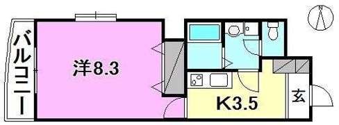 ブルーランド本町の間取り画像