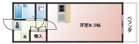 JAウイング新屋敷の間取り画像