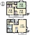 フォルテシモの間取り画像