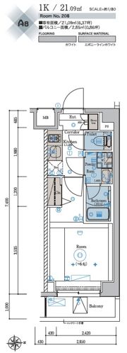 SYFORME YOKOHAMA-SAKURAGICHOの間取り画像