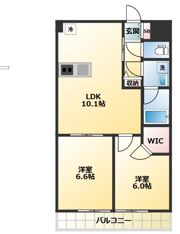 グランディールの間取り画像