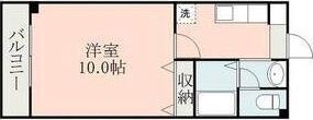 プラージュ帯山の間取り画像