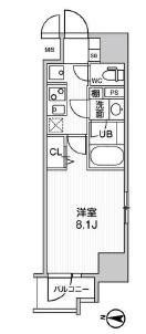 ROOTs Kikukawaの間取り画像