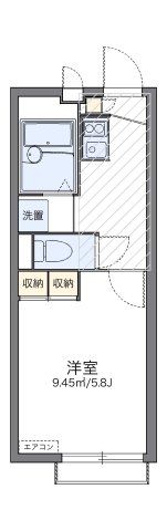 レオパレスグルーテンCの間取り画像