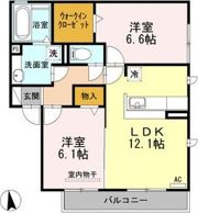レジデンス新宮の間取り画像