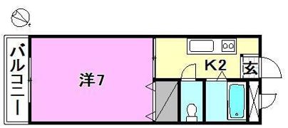 和泉マンションの間取り画像