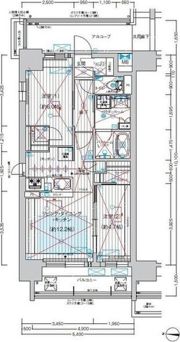 プレサンスレイズ桜山EASTの間取り画像