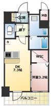エステムコート新大阪XVIIベイスの間取り画像