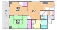 岡山二の丸ビルの間取り画像