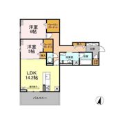 DiosPersimmon長泉Ⅱ棟の間取り画像