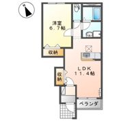 LE MIRAGE（レ ミラージ）の間取り画像