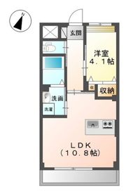 Affino dueの間取り画像