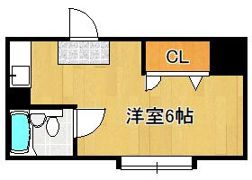 コーポあけみの間取り画像