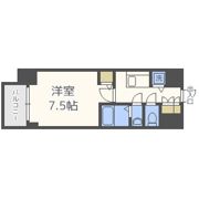 S-RESIDENCE難波Brillerの間取り画像