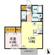 リビングタウン高松中央 B棟の間取り画像