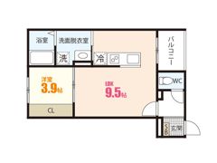 Lien高取の間取り画像