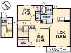 サンハイツS N棟の間取り画像
