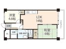 クレスト東雲の間取り画像