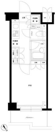 ルーブル目黒不動前の間取り画像