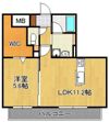 サンシャインタワー陣原の間取り画像