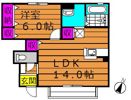 ラビンブルーの間取り画像