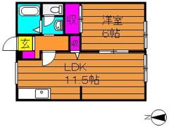 グリーンピア来夢の間取り画像