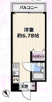 EIGHT BLDG．－MitakadaiⅡ－の間取り画像