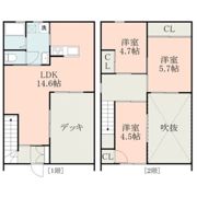 オレス福本 A棟の間取り画像