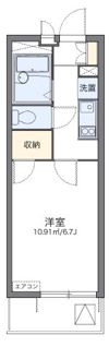 レオパレス並木の間取り画像