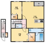 LUCASAⅡの間取り画像