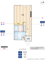 フィオーネ柴又の間取り画像