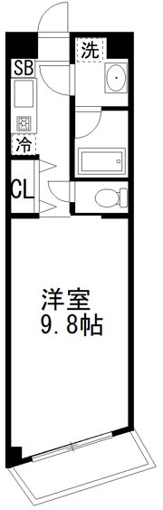 国府台三番館の間取り画像
