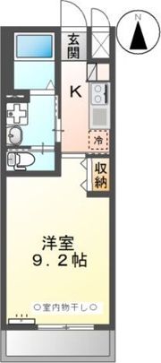 M’z two（エムズ 2）の間取り画像