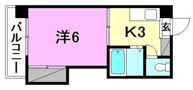 サンベール緑町の間取り画像