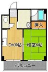 ボヌール片野の間取り画像