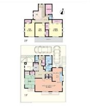 一枝4丁目貸戸建ての間取り画像