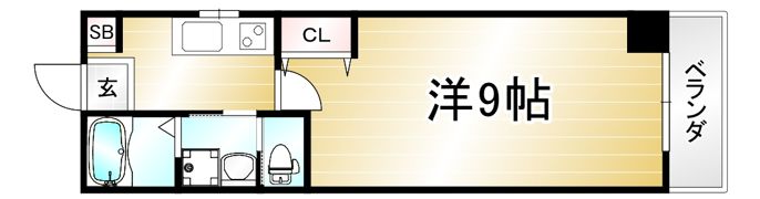 Gramercy千本通の間取り画像