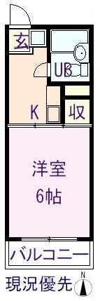 アーバン松永Aの間取り画像