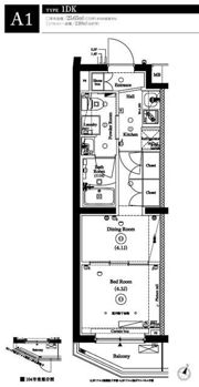 ARKMARK三軒茶屋の間取り画像