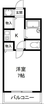 プラザイマイの間取り画像