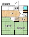 コーポみつきの間取り画像