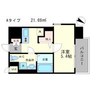 Grandi Utsubo Parkの間取り画像