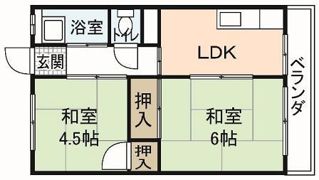 新原第2マンションの間取り画像