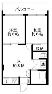 第二プロスパーハウスニムラの間取り画像
